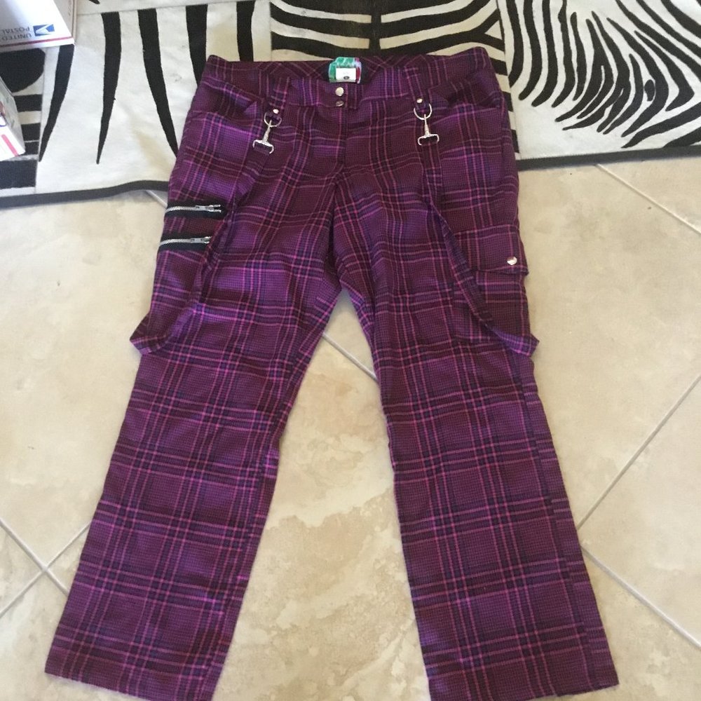 Hot Topic Lip Service vintage Y2K pants size 16 vintage Y2K